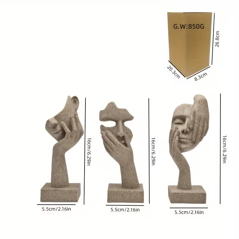 Nordwood Skulptur Sandstensmask
