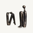 Nordwood Bokstöd i 2-pack, Människoformade