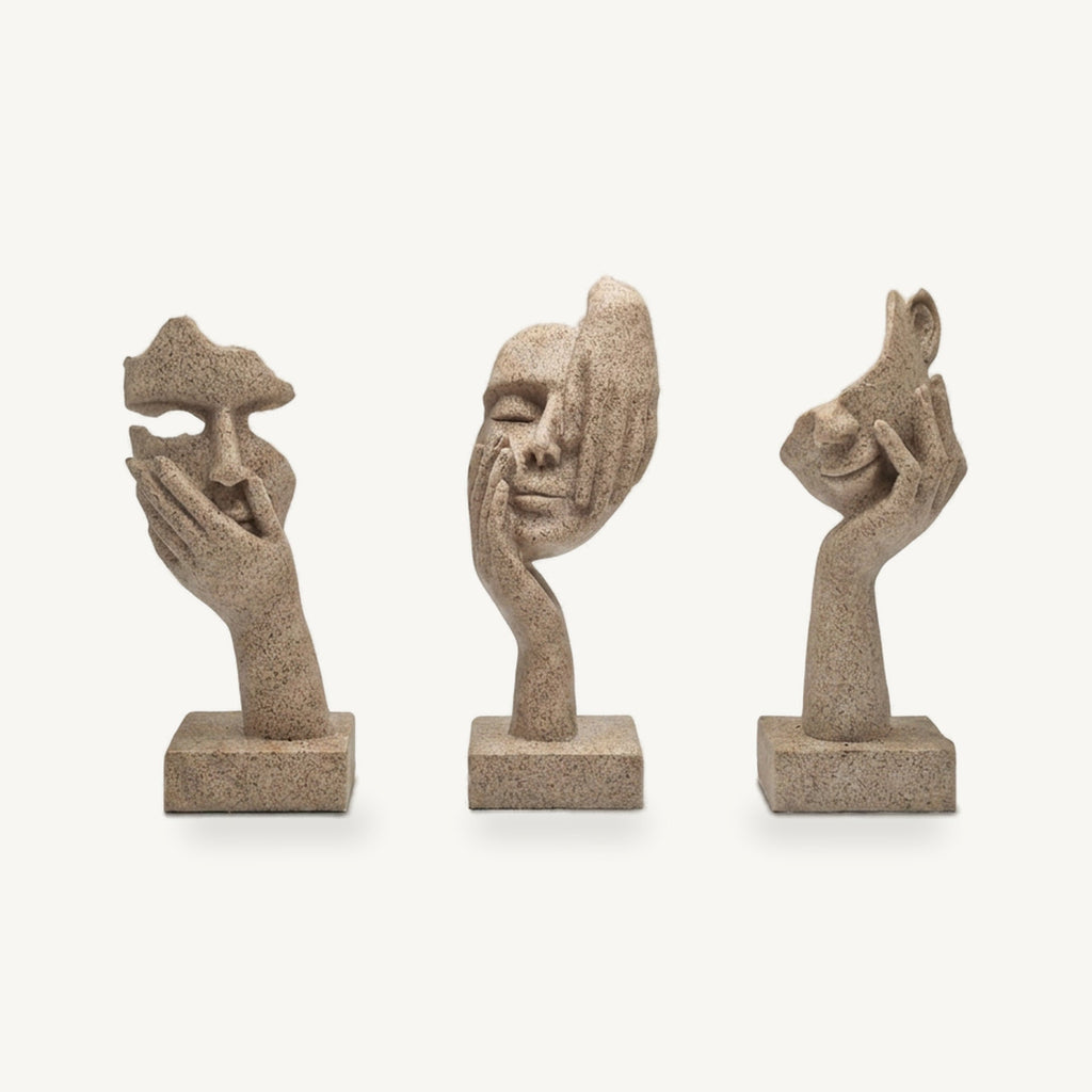 Nordwood Skulptur Sandstensmask